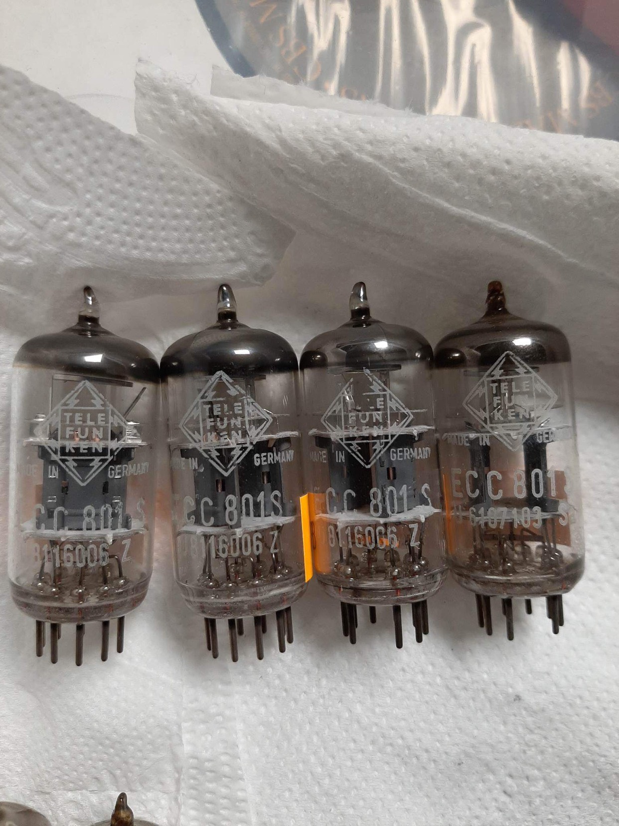 Bóng đèn 12AT7/ ECC801S Telefunken