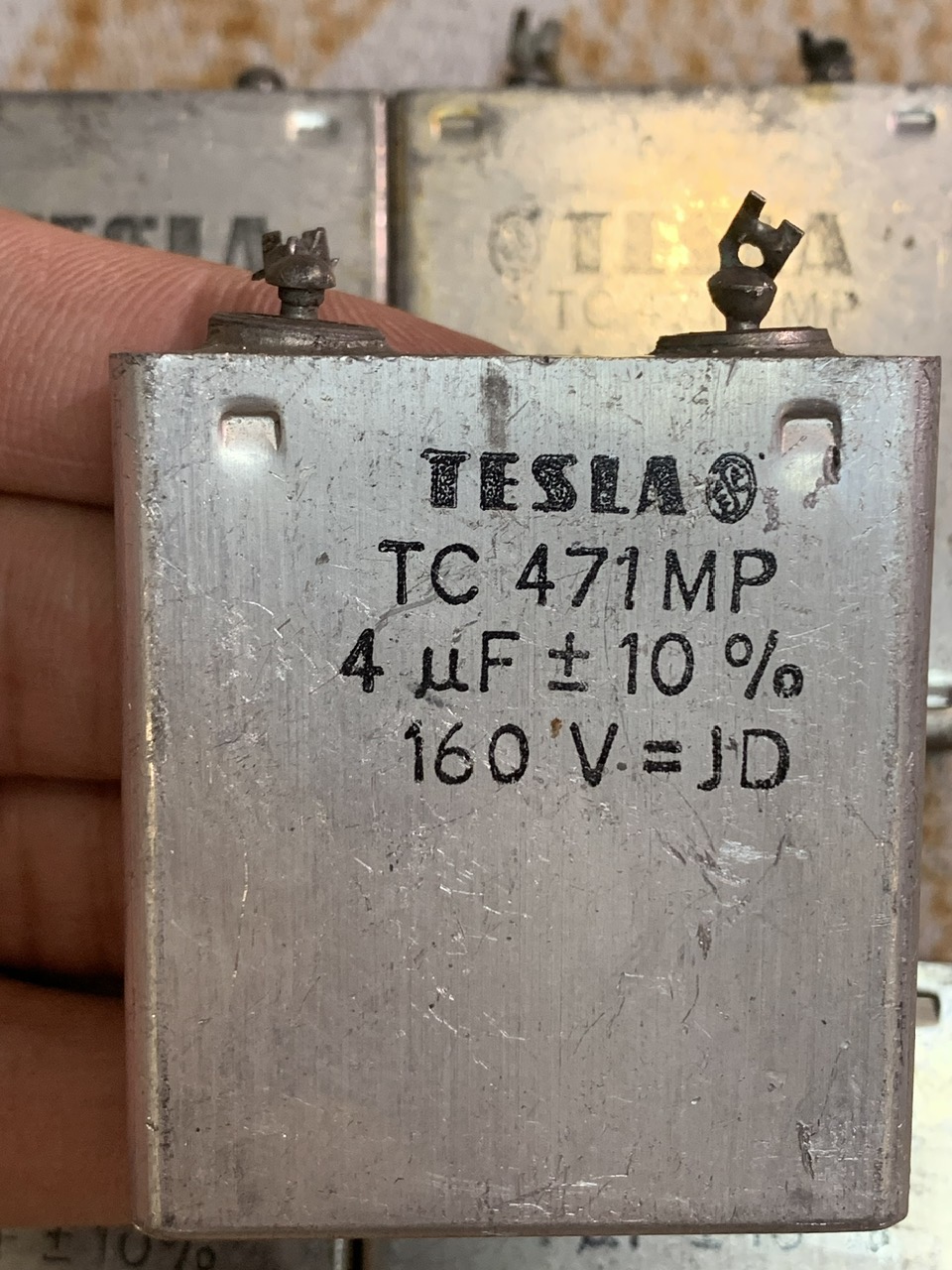 Tụ dầu Tesla 4µF