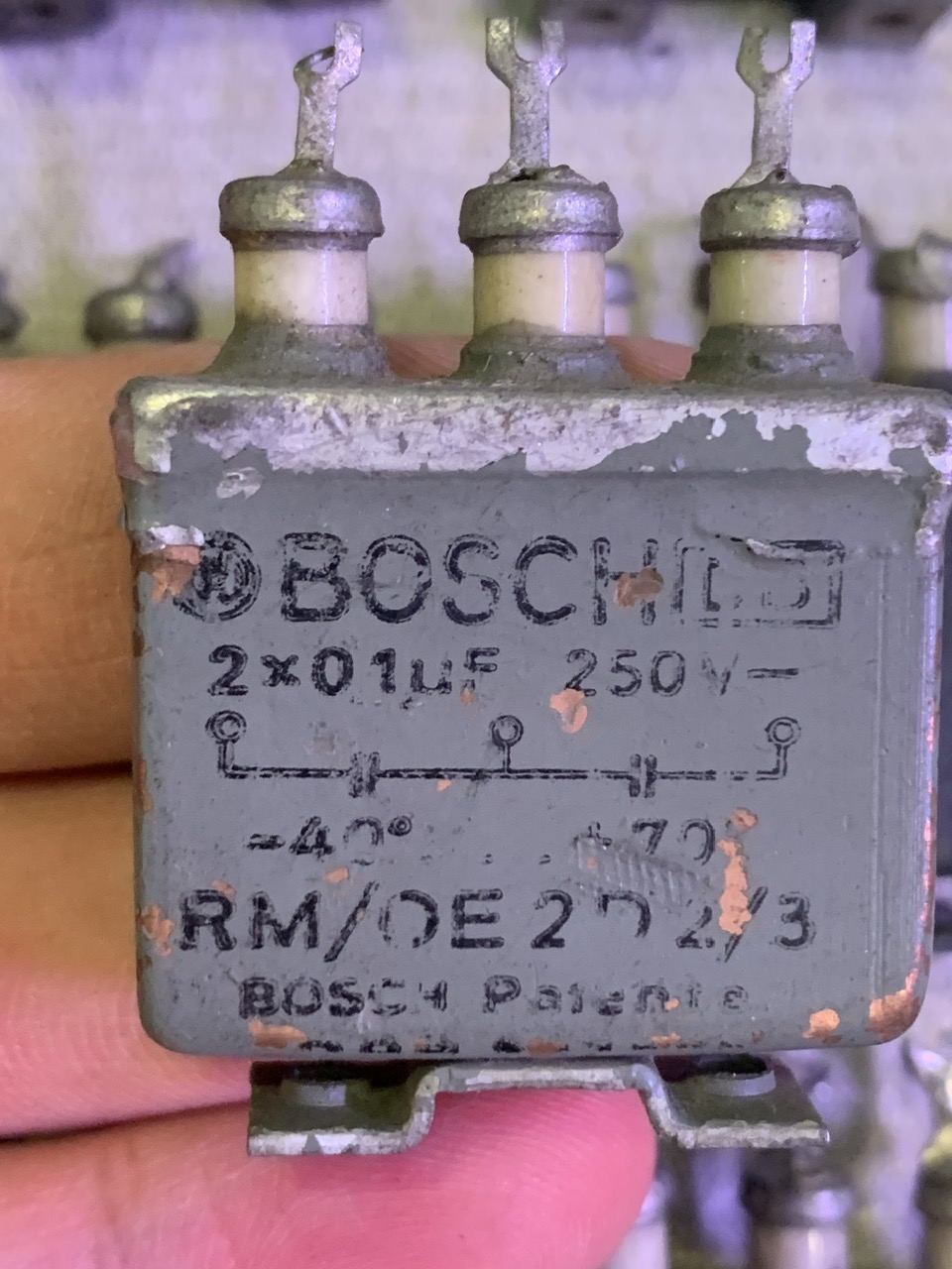 Tụ Bosch 2×0,1µF/250v