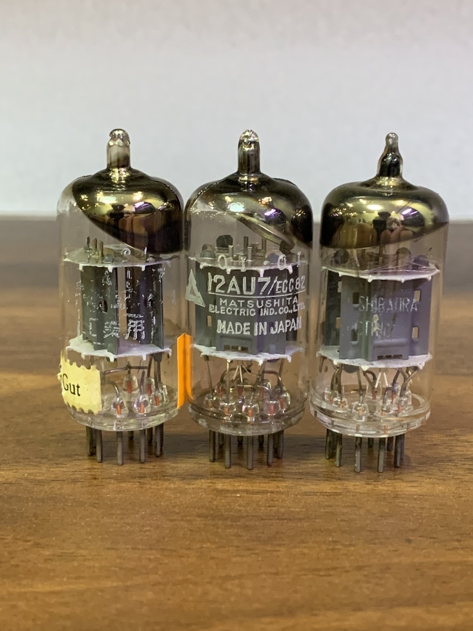 Bóng đèn Ecc82/12au7 – Nhật – O getter 45*