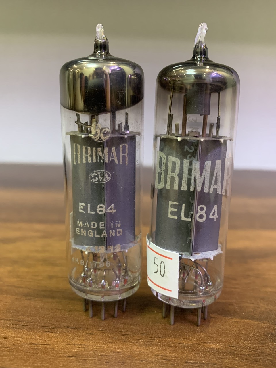 Bóng công suất EL84 Birmard- made in England